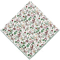 21x21 inches 100% Cotton Bandana for Women - Soft Square Scarf, Multi-Purpose Head Covering, Hair Bandana - color: P04-ditsy Floral a