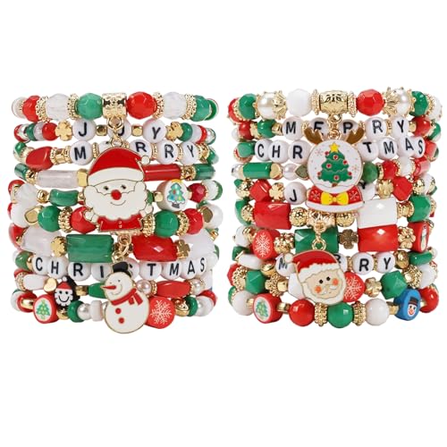 Bohemia Bracelets for Women Vintage Stackable Beads Bracelets Charm Stretch Beach Jewelry - color: Color 23