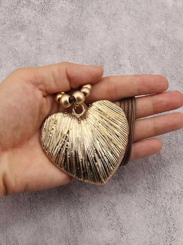 GelConnie Boho Necklaces for Women Cowgirl Necklace Stone Leather Cord Pendant Necklaces With Beads Long vintage Layered Choker Necklace - style: Heart Leather Necklace