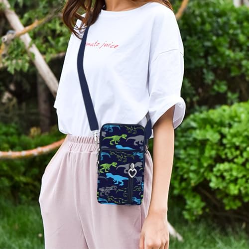 BIAOTIE Lightweight Small Crossbody bags Cell Phone Purses Travel Pouch Shoulder Bag for Women - color: Dark Blue-n
