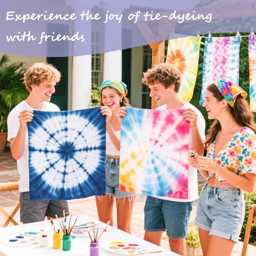 Cotton White Bandana, 22"x22" White Bandanas Bulk for Tie Dying, Handkerchiefs Headband Head Wrap Scarf - style: 36pcs