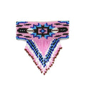 Beaded Hair Clips Native American Style Handmade Collection (Baby Pink) - color: Baby Pink