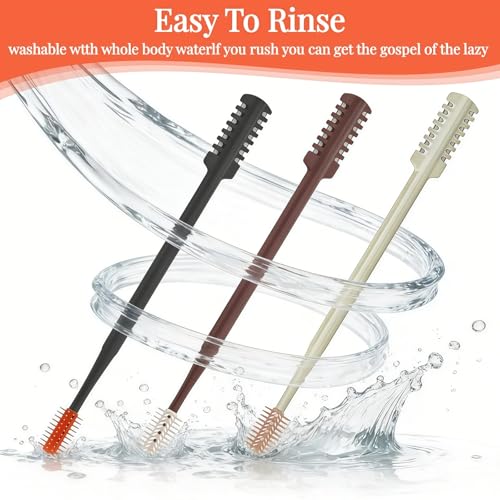 2026 Upgraded 2-in-1 Nasal Hair Cutter, 360° Rotating Double-Sided Blade, Washable Portable Grooming Tool for Men & Women, Travel Essential, (Multicolor-3-Pcs)