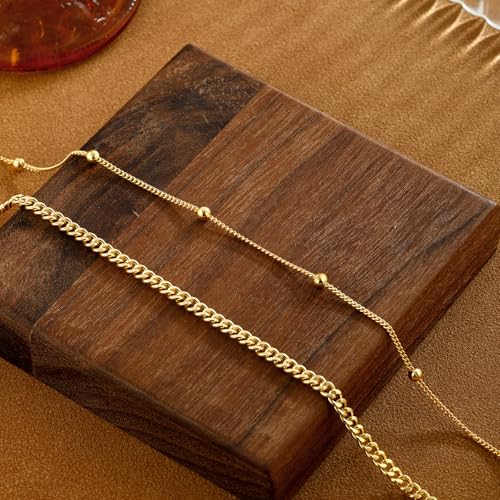 VIROMY Gold Waist Beads Chain for Women Waterproof Belly Chain Body Belt Chain Beach Accessories Body Women's Jewelry - style: Style A-GD