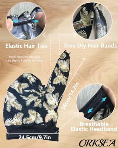Chemo Headwear for Women Head Scarf Headwraps Silky Soft Turbans for Women Cancer Hats Chemo Beanie Coverings Scarves - color: B Black Feather