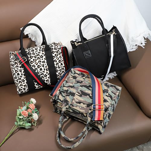Canvas Tote Bag for Women Top Handle Handbag Crossbody Tote Bag for Women - color: A1-camouflage