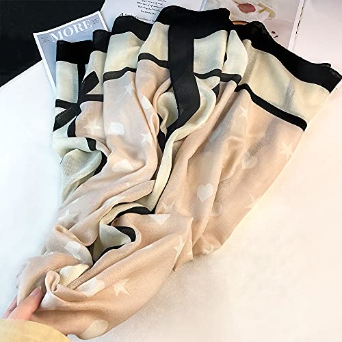 FINIZO Women's Fashion Scarves, Pashmina Wrap for All Season, Everyday Wear for Ladies, Solid Color Bridesmaid Gifts - color: 04