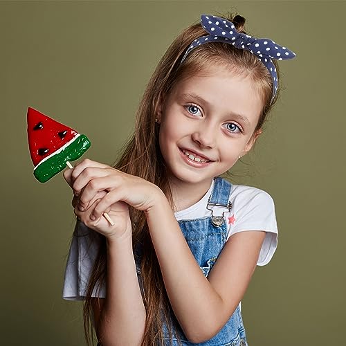 Jaciya Bow Bandana Headbands for Women Non Slip Fashion Knotted Thin Headband with Bow Red Polka Dot Headband Girls Bunny Ears Hairbands - color: polka dot series
