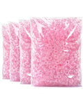 Praisebank Pony Beads, 4000pcs Pink Glitter, Beads for Jewelry Making, Beads for Crafts, Beads for Hair Braids. - color: Pink Glitter