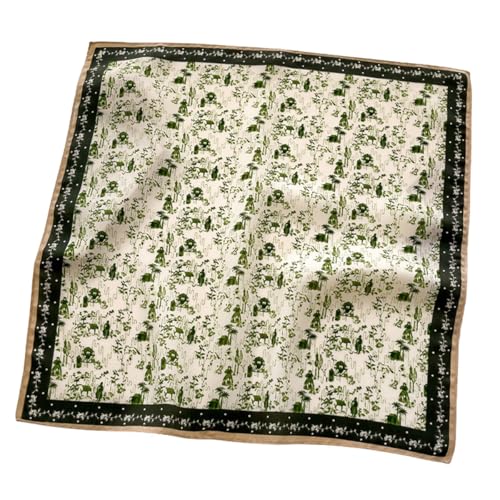 K-Elewon Women Medium Square Scarf Head Scarf Neck Scarf Hair Scarf Head Sleeping Wraps Bandana Scarfs for Women - color: V14