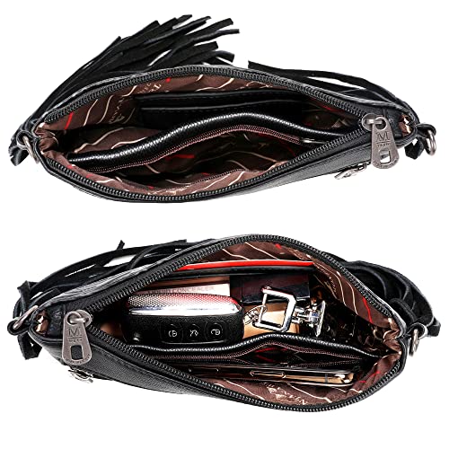 Montana West Western Purse for Women Crossbody Bag Wristlet Clutch Purse - color: A3 Bronze