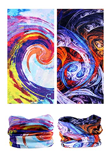 Head Wrap Headwear Headband Bandana Face Mask magic scarf for men & women - color: 12pcs. Liberal
