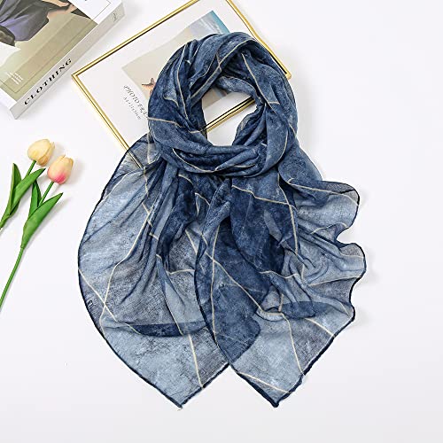 YOUR SMILE Ladies/Women's Lightweight Floral Print/Solid Color mixture Shawl Scarf For Spring Summer season - color: 105