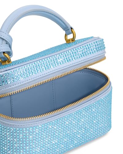 JW PEI Women's Cleo Box Shape Top Handle Bag - color: Blue