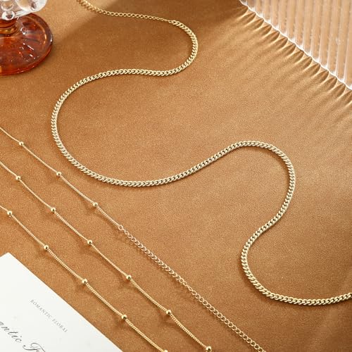 VIROMY Gold Waist Beads Chain for Women Waterproof Belly Chain Body Belt Chain Beach Accessories Body Women's Jewelry - style: Style A-GD