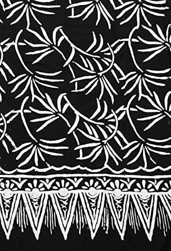 Hats Scarves & More Chemo Scarf Head Scarves for Women Cancer Headwear Headscarf Head Coverings 28 Inch Square Batik - color: Silhouette