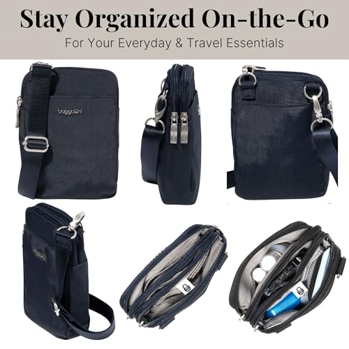 Baggallini Women's Modern Take Two Rfid Crossbody - color: French Navy