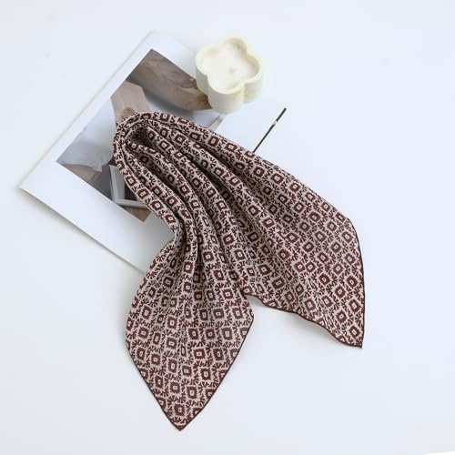 STARWHISPER Multicolored 22''x22'' Cotton Bandana for Women and Men Multi-purpose Headband Hair Scarf Protective Coverage - color: Css-s10-burgundy Matrix