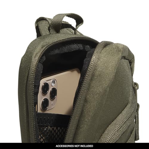 Prime Mini Sling Crossbody Bag, small size for festivals and travel - color: Olive Strata Green