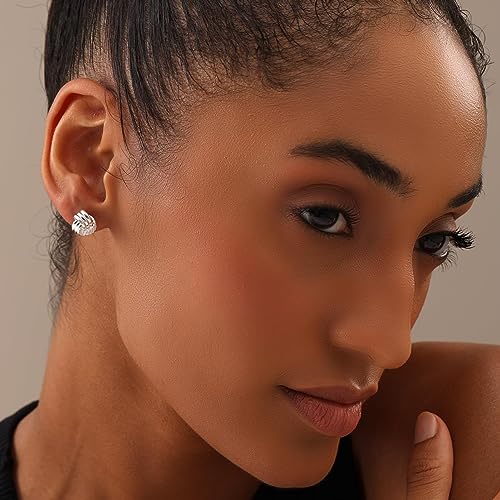 LeCalla 925 Sterling Silver Knot Stud Earrings Jewelry | Italian Design Love Knot Stud Earring | Celtic Knot Stud Earrings for Women - color: Silver Love_Knot