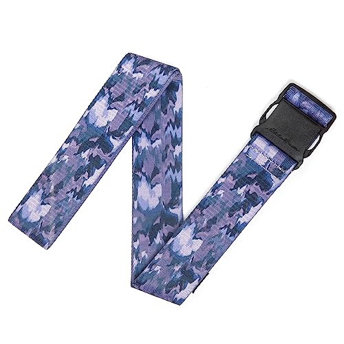 Eddie Bauer Women's Active Stretch Webbing Trail Belt With Quick Release Buckle, One Size Fits Most - color: Purple Graphic