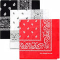 AURAE Bandana – 100% Cotton & Natural Fibers – Bandana Scarf with No Polyester – Soft, Durable & Machine Washable - color: Mixed - 3 Pack
