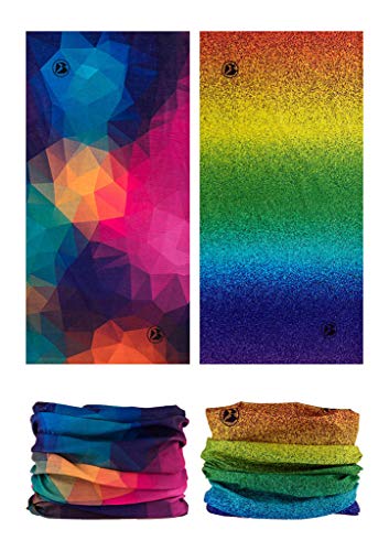 Head Wrap Headwear Headband Bandana Face Mask magic scarf for men & women - color: 12pcs. Liberal