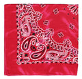 Motique Accessories Modern Tie Dye Bandana - color: Dark Pink