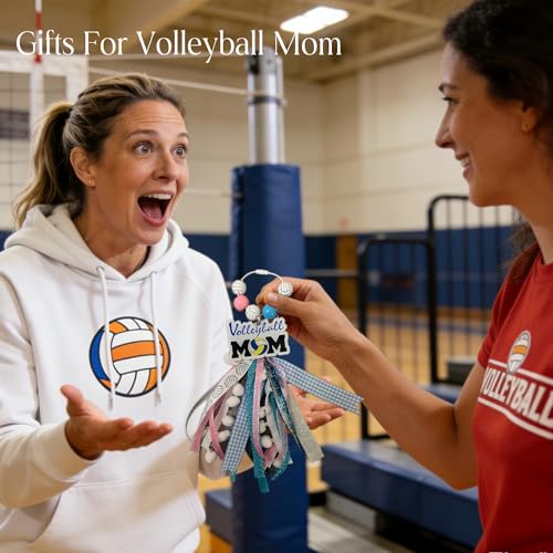 Baseball Softball Soccer Football Volleyball Sports Mom Charms for Bogg Bag Accessories Tassel Backpack Gifts - style: Volleyball Mom