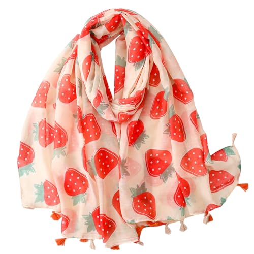 WZX Boho Scarf for Women, 70"x35" Large Lightweight Shawl Wrap for Travel, Sun Protection, Office & All-Season Wear - color: 019