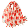 WZX Boho Scarf for Women, 70"x35" Large Lightweight Shawl Wrap for Travel, Sun Protection, Office & All-Season Wear - color: 019