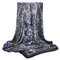 Headscarf Large Square Women Scarf 35" Fashion Scarves Silk Feeling Hairscarf - color: A112