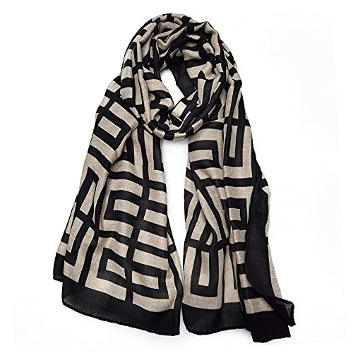 FINIZO Women's Fashion Scarves, Pashmina Wrap for All Season, Everyday Wear for Ladies, Solid Color Bridesmaid Gifts - color: 01