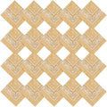 Jeatonge 20 Pcs Bandanas Paisley Headbands Bandana for Women Men Head Scarf Handkerchief 22x22 inch - color: 20pcs Khaki
