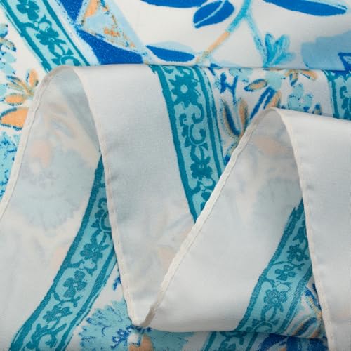 RIIQIICHY Women Head Hair Scarf Like Satin Silk Scarf Sleeping Hair Wrapping Night 27.5" - color: C005