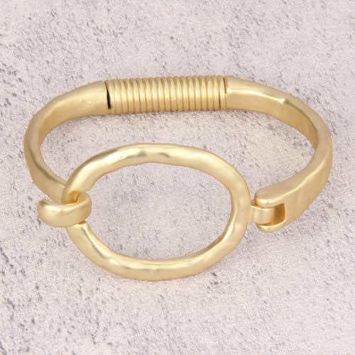 Chunky Gold Bracelet Trendy Gold Cuff Bracelets for Women Statement Silver Arm Cuffs Bangles Arm Punk Jewelry Accessories - style: Gold Bengal Bracelet
