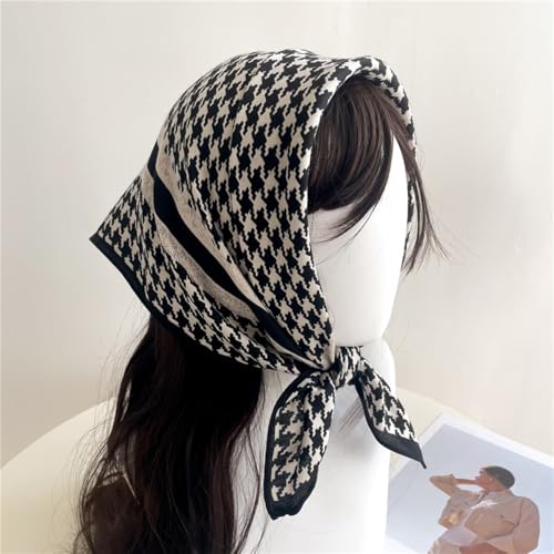 K-Elewon Women Medium Square Scarf Head Scarf Neck Scarf Hair Scarf Head Sleeping Wraps Bandana Scarfs for Women - color: V13