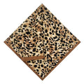 Single Pack Bandanas 60s Premium Cotton Soft Thin Handfeel Large Handkerchief for Men and Women - color: 1 Pack-leopard