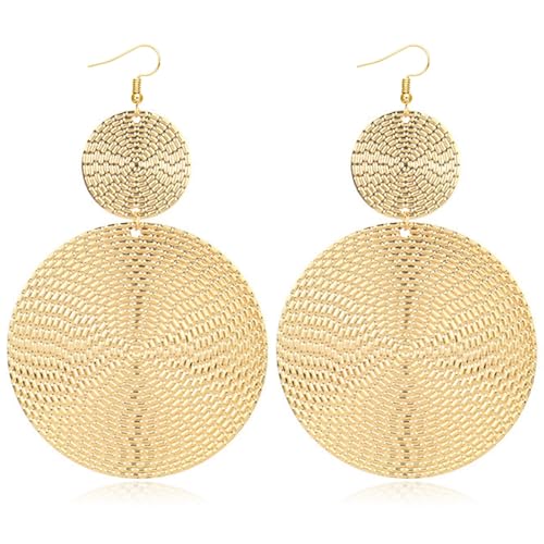 Boho Earrings for Women Trendy Gold Dangle Earrings Vintage Bohemian Indian Country Jewelry Gifts Boho Dress Chic Clothing - color: C6:boho earrings