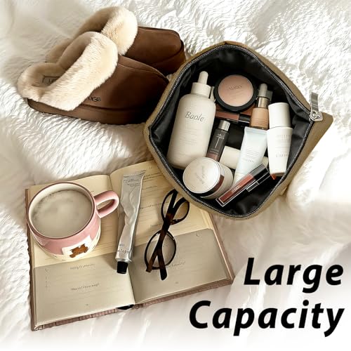 Funny Black Cat Makeup Bag, Cat Mom Lady Lovers Gifts for Women Cosmetic Bag, Pet Lover Gifts, Funny Western Cowboy Black Kitten Small Toiletry Bags Zipper Makeup Pouch - color: 02-Cat(10)