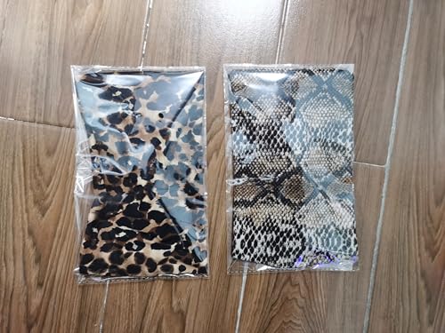 Leopard print Headband Fashion Wide Headband Knoted Turban Yoga Workout Head Bands Hair Accessories For Women (Leopard print, Pack of 2) - color: Leopard print, size: 1 Count (Pack of 2)