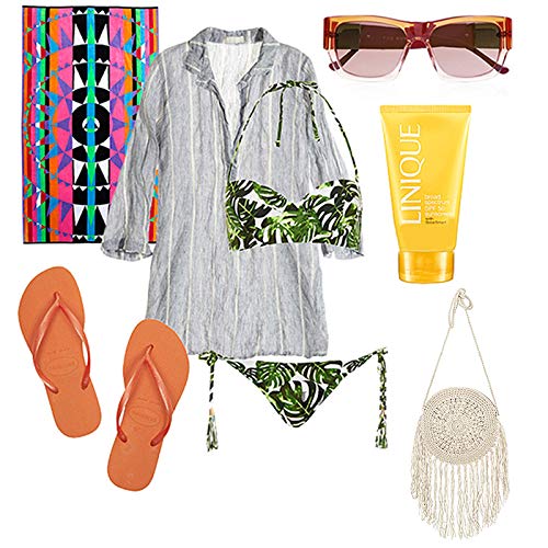 Goclothod Women Crochet Fringed Shoulder Bag Cotton Tassel Crossbody Bag Hippie Beach Purse - color: Off-white