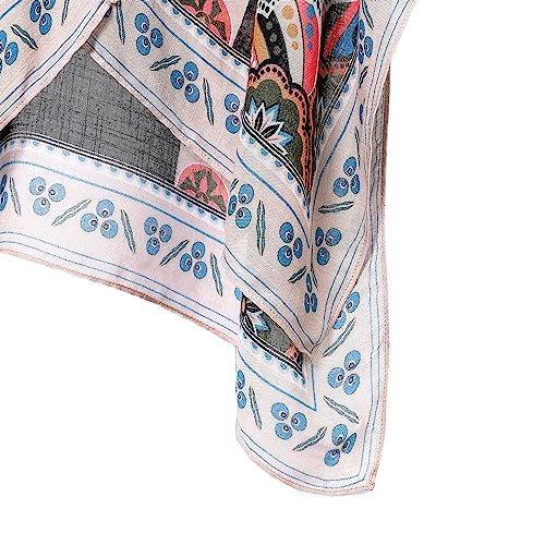 Kimonos for Women Casual Swimsuit Coverup Lightweight Boho Kimono Cardigans for Summer - color: Colorful Diamond Block