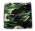 NYFASHION101 Unisex Double Sided Print Paisley Cotton Bandana Head Wrap Scarf - color: Camo
