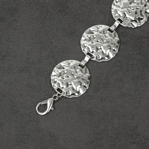 Luvatar Fashion Metal Waist Chain Belt Blouse Dress Sweater Chain Belt… - color: Silver-F66
