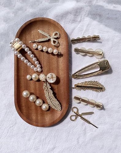 Lemeilleur 12 PCs Hair Clip Metal Duck Teeth No Slip Hair Pins Hair Barrettes for Thick Thin Hair For Women Girls