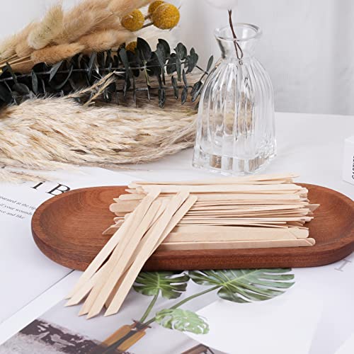 MMonDod 1200 Pcs Wooden Wax Spatulas, Small Waxing Applicator Sticks | Smooth wooden wax applicator sticks for eyebrow waxing, facial hair removal, salon use, DIY beauty care, and precise wax work