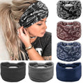 IVARYSS Wide Headbands for Women, Knotted Head Wraps Turbans, Large African Style Head Bands Hair Accessories, 6 Pack (Boho Set1) - color: Boho 1