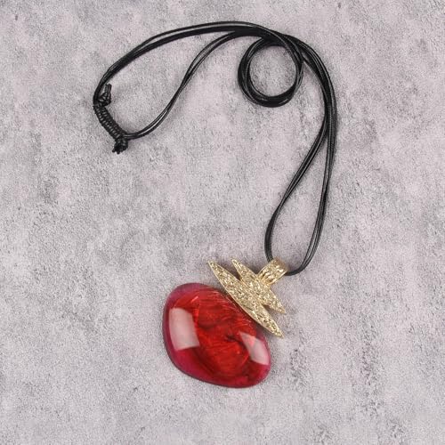 Leather Necklace for Women Large Pendant Hippie Choker Necklace Vintage Sweater Necklace Chunky Boho Necklaces for Women - style: Leather Bohemian Necklaces
