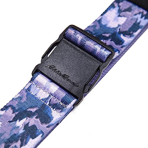 Eddie Bauer Women's Active Stretch Webbing Trail Belt With Quick Release Buckle, One Size Fits Most - color: Purple Graphic